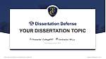 Thiel College Graduation Thesis Defense PPT Template