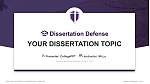 Trevecca Nazarene University Graduation Thesis Defense PPT Template