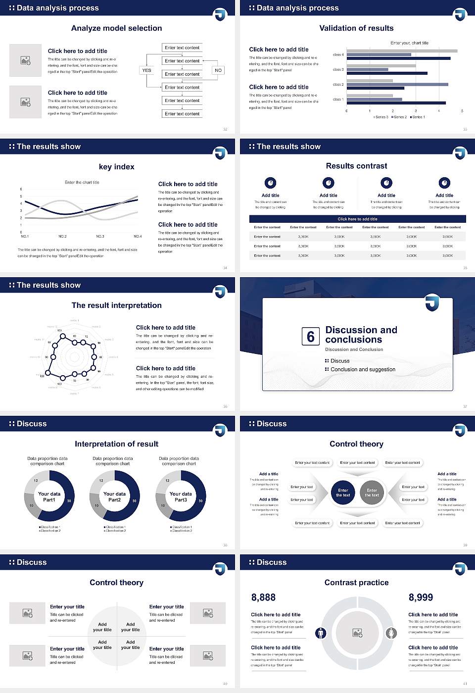 Thomas Jefferson University Graduation Thesis Defense PPT Template16:9 ratio PPT effect preview image5