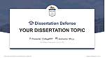The College of New Jersey Graduation Thesis Defense PPT Template