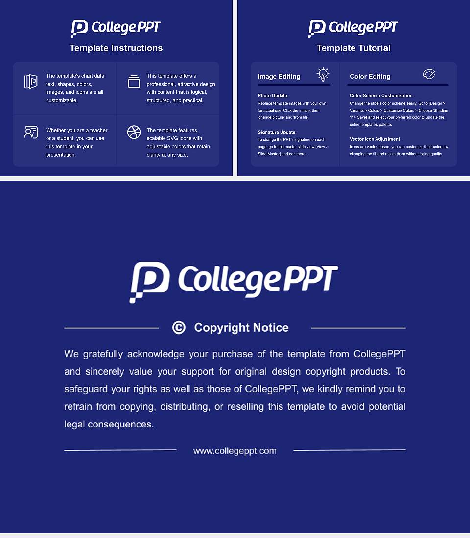 The King’S College Course/Courseware Creation PPT Template4:3 ratio PPT effect preview image5
