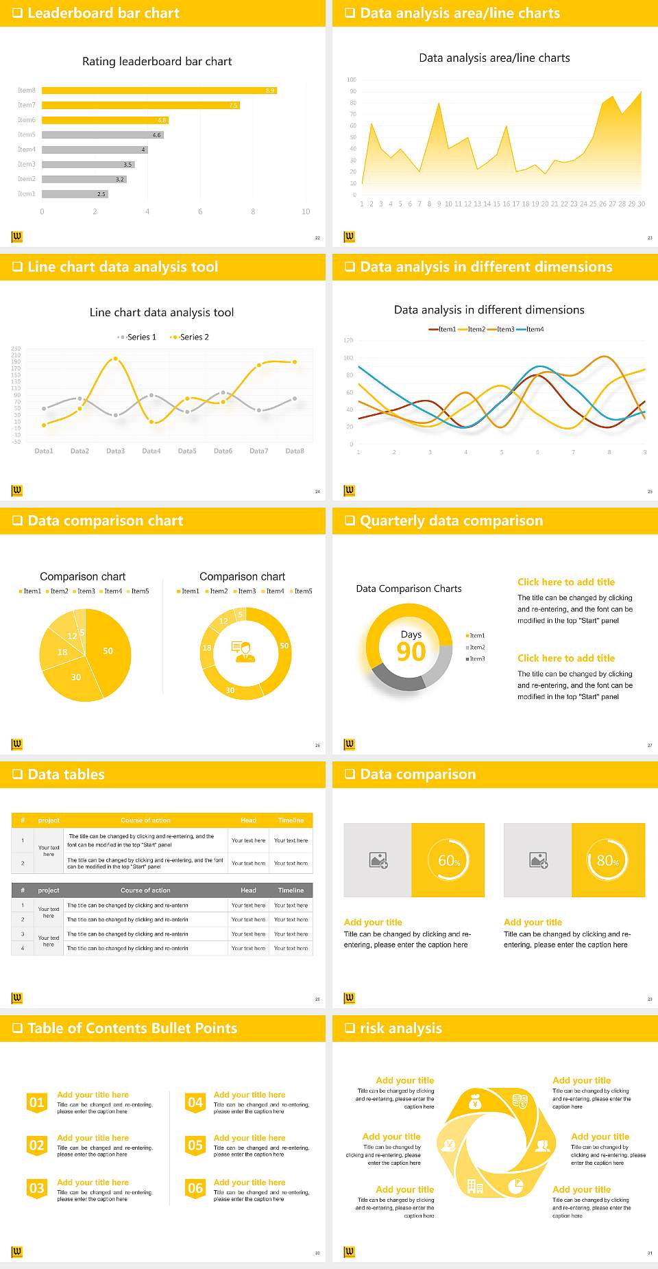 The College of Wooster General Purpose PPT Template4:3 ratio PPT effect preview image4