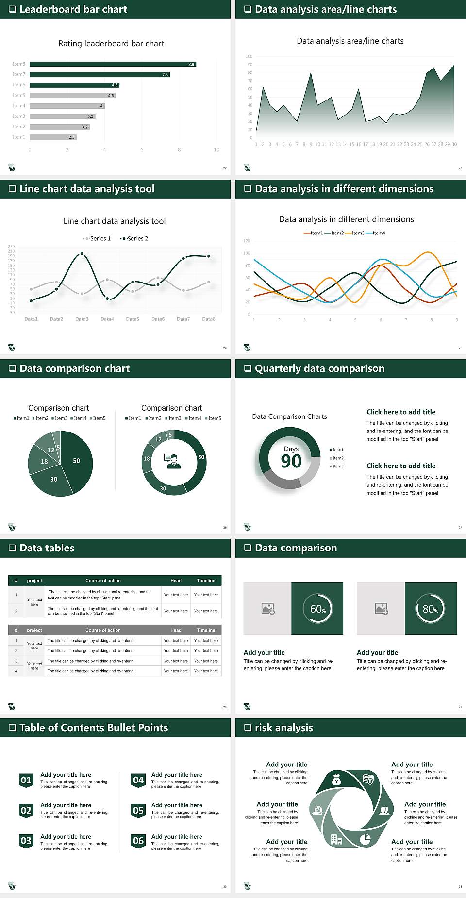Tiffin University General Purpose PPT Template4:3 ratio PPT effect preview image4