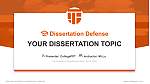 The University of Texas Permian Basin学位論文弁論PPTテンプレート