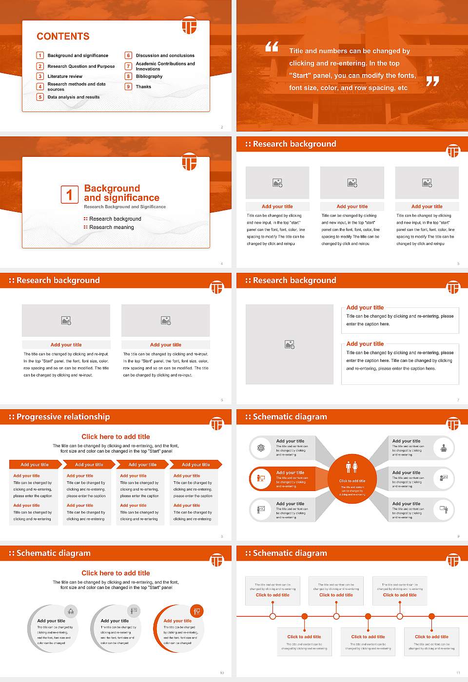 The University of Texas Permian Basin Graduation Thesis Defense PPT Template16:9 ratio PPT effect preview image2