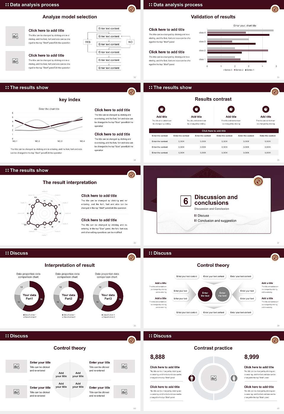 Thomas Edison State University Graduation Thesis Defense PPT Template16:9 ratio PPT effect preview image5