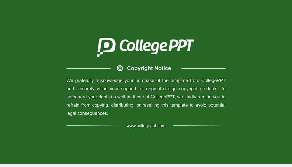 The Evergreen State College General Purpose PPT Template16:9 ratio PPT effect preview image6