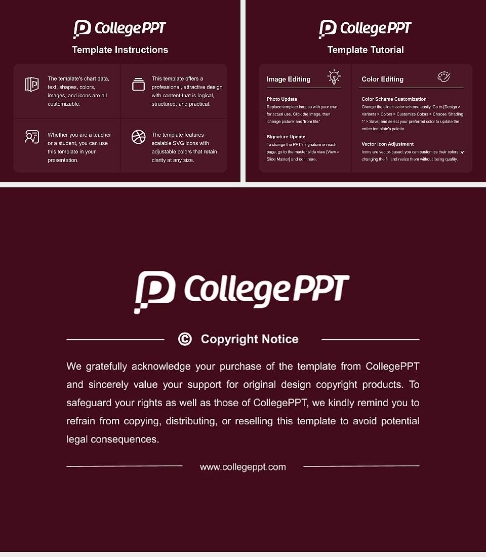 Thomas Edison State University Academic Presentation/Research Findings Report PPT Template4:3 ratio PPT effect preview image5