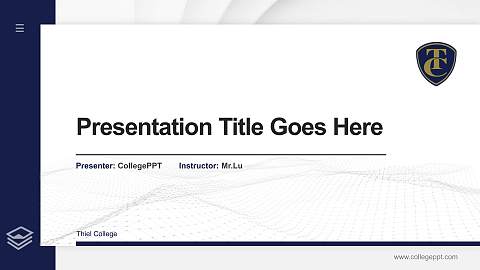 Thiel College Thesis Proposal/Graduation Defense PPT Template