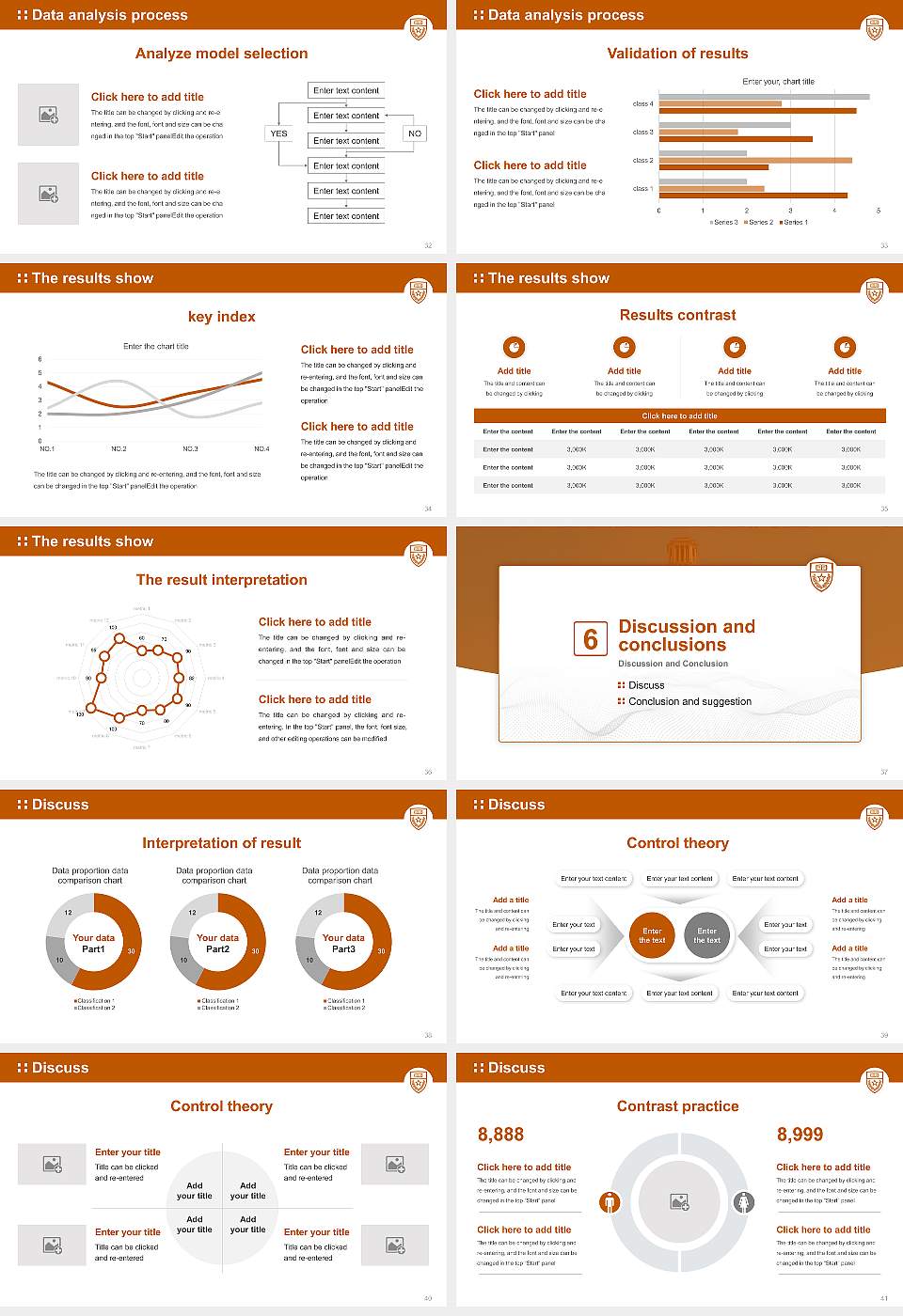 The University of Texas at Austin Graduation Thesis Defense PPT Template16:9 ratio PPT effect preview image5
