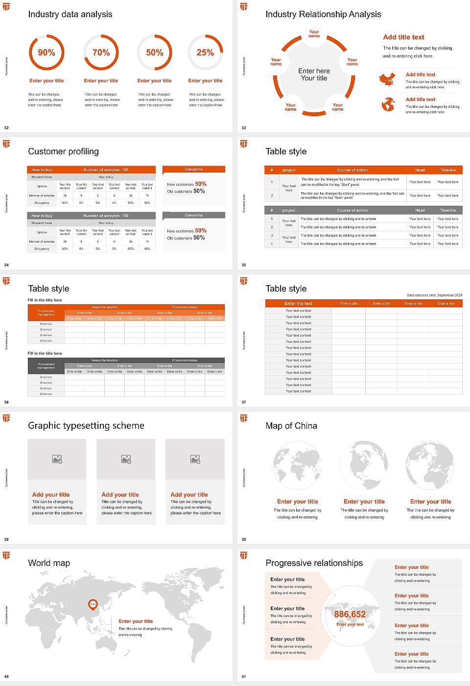 The University of Texas Permian Basin Competition/Entrepreneurship Contest PPT Template16:9 ratio PPT effect preview image5