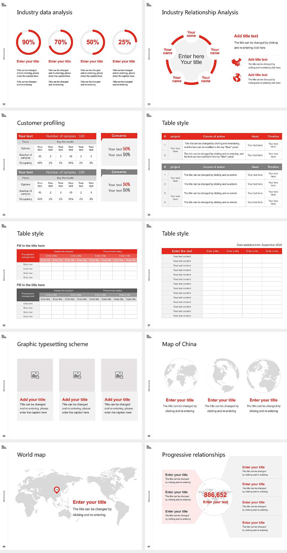 The New School Competition/Entrepreneurship Contest PPT Template4:3 ratio PPT effect preview image5