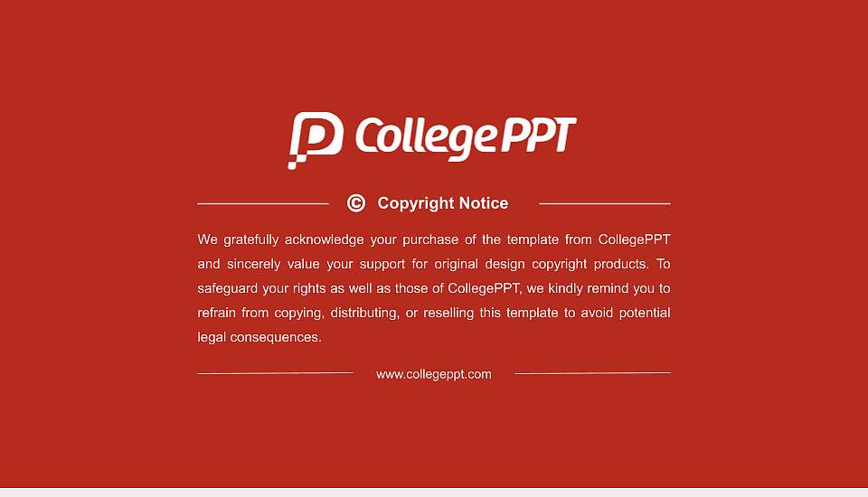 Thomas College General Purpose PPT Template16:9 ratio PPT effect preview image6