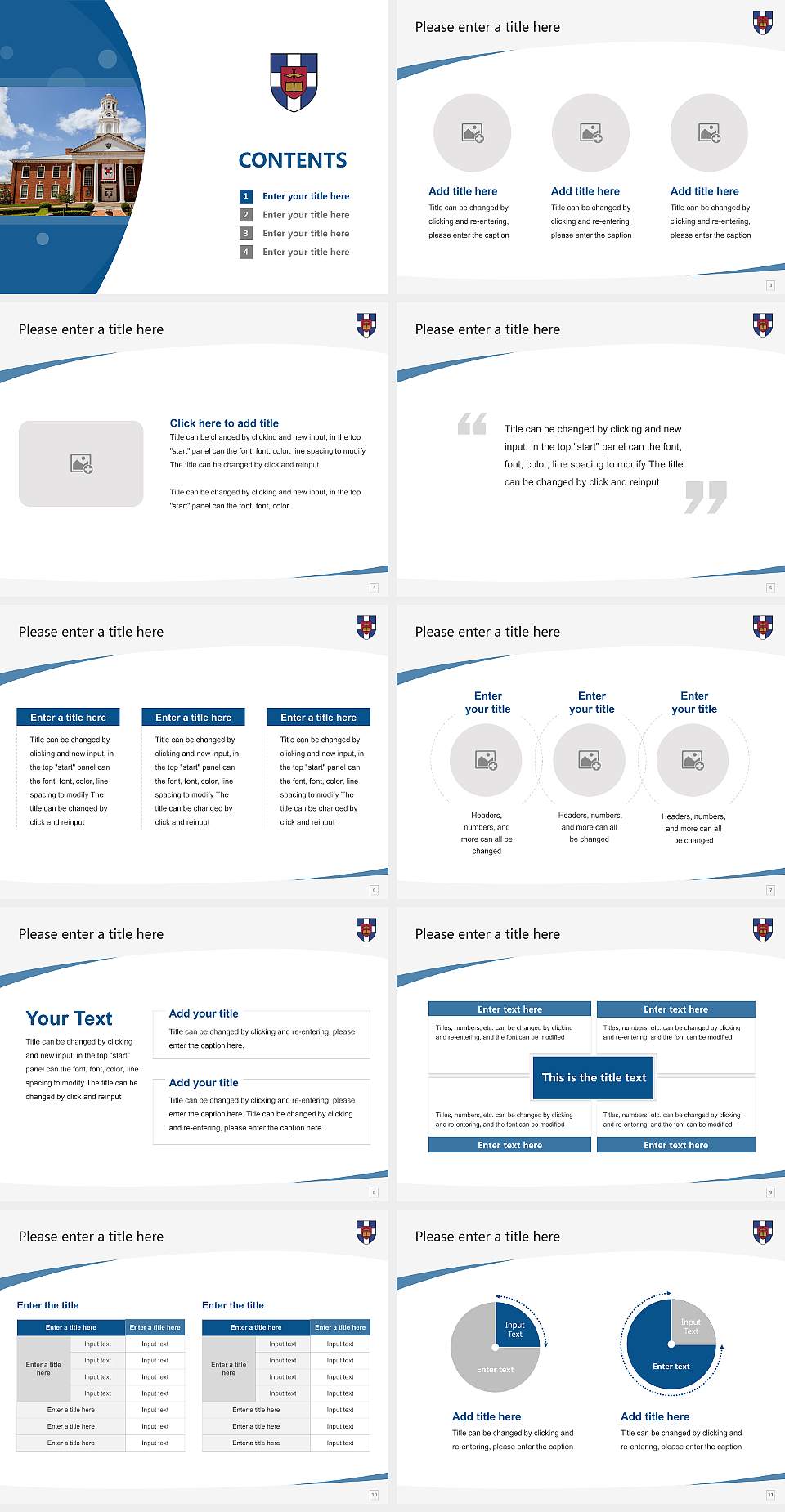 The Southern Baptist Theological Seminary Course/Courseware Creation PPT Template4:3 ratio PPT effect preview image2