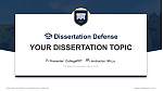 The Master’S University Graduation Thesis Defense PPT Template