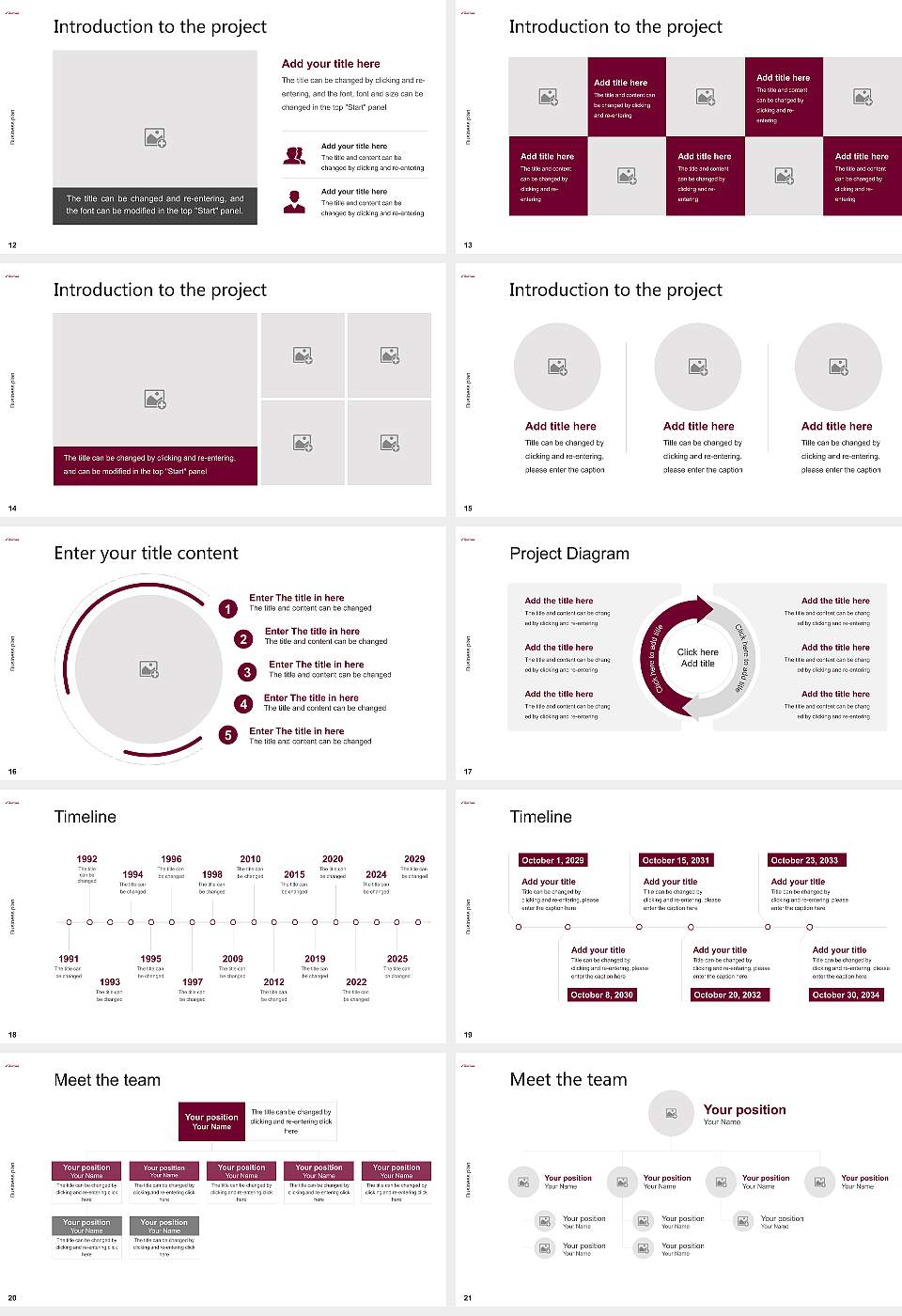 University of Montana Competition/Entrepreneurship Contest PPT Template16:9 ratio PPT effect preview image3