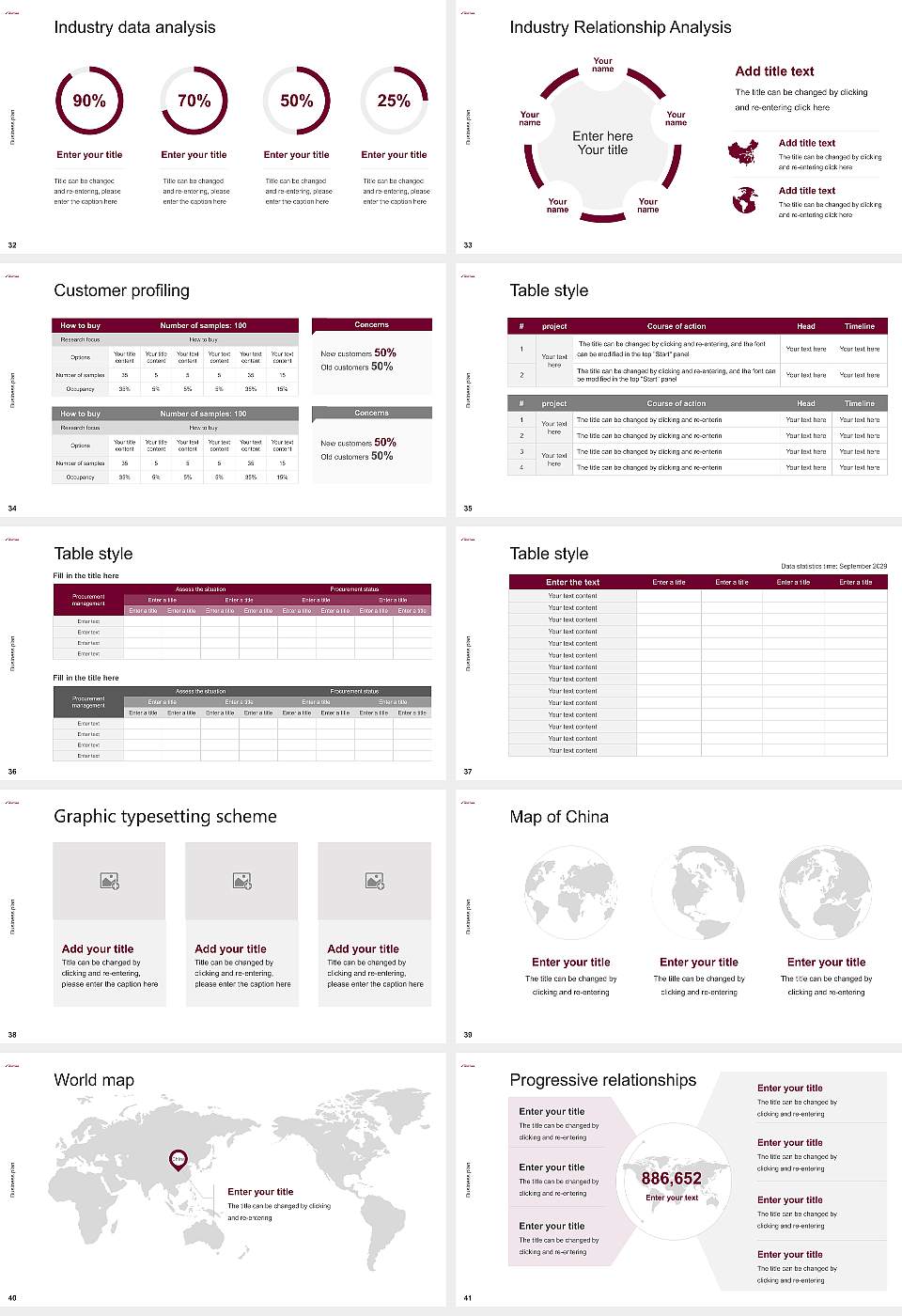 University of Montana Competition/Entrepreneurship Contest PPT Template16:9 ratio PPT effect preview image5