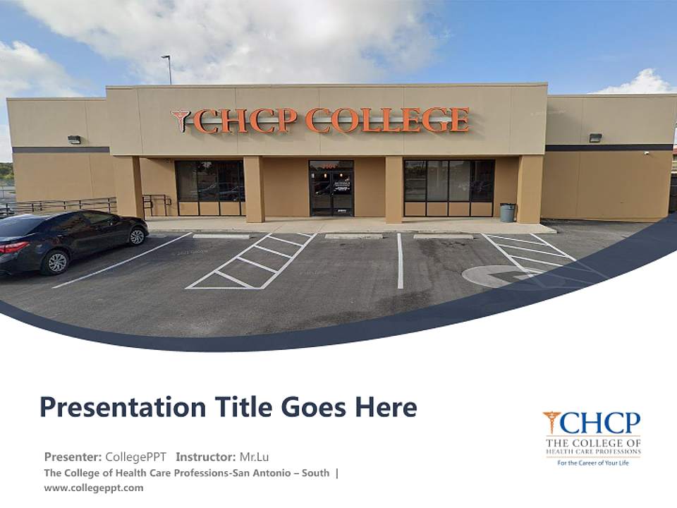 The College of Health Care Professions-San Antonio – South Course/Courseware Creation PPT Template4:3 ratio PPT effect preview image5