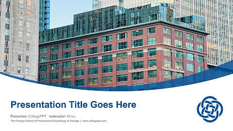 The Chicago School of Professional Psychology at Chicago Course/Courseware Creation PPT Template