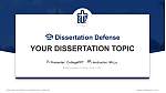 Baptist University of Florida Graduation Thesis Defense PPT Template