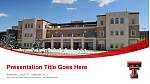 Texas Tech University Health Sciences Center Course/Courseware Creation PPT Template