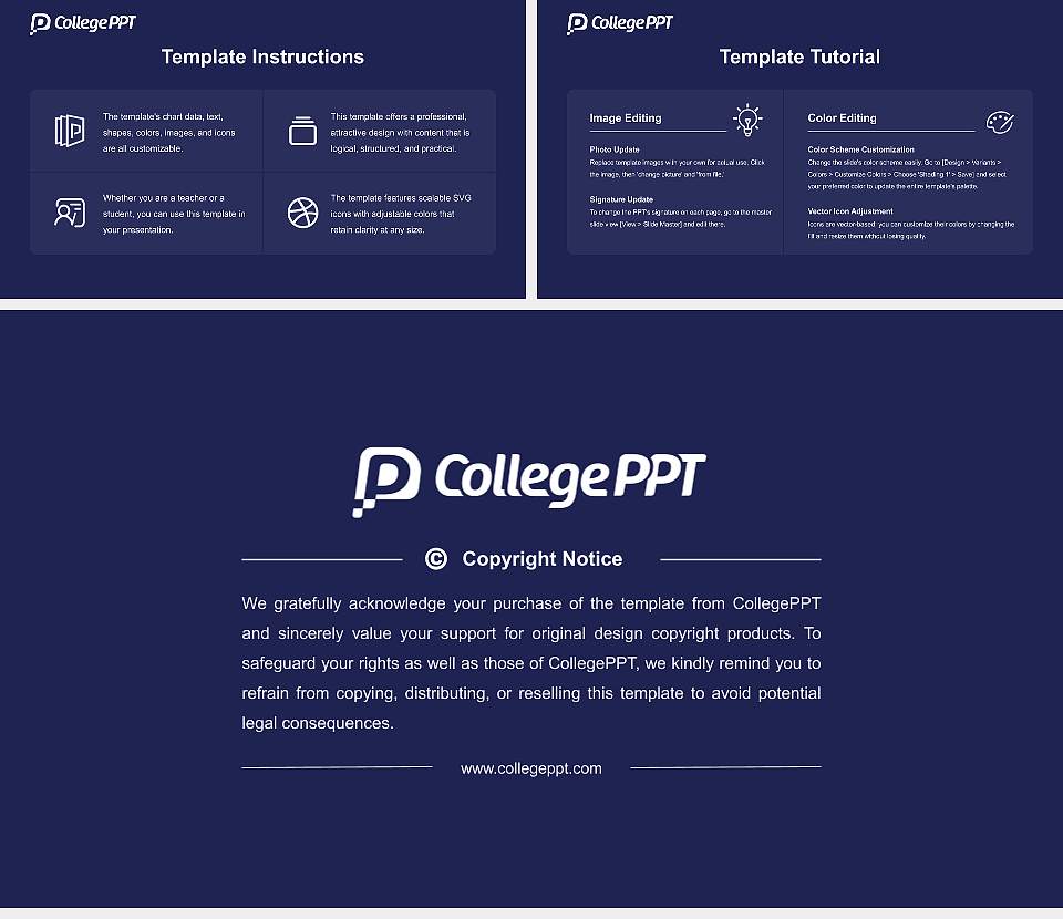 General Theological Seminary Course/Courseware Creation PPT Template16:9 ratio PPT effect preview image5