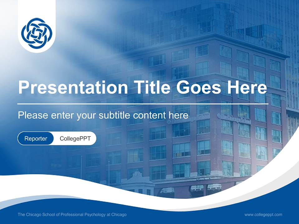 The Chicago School of Professional Psychology at Chicago Lecture Sharing and Networking Event PPT Template4:3 ratio PPT effect preview image4