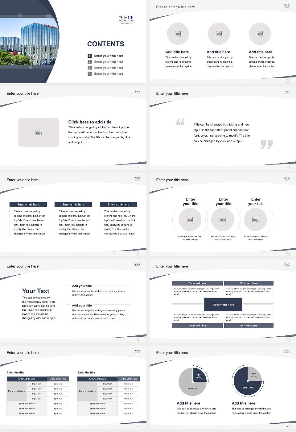The College of Health Care Professions-Dallas Course/Courseware Creation PPT Template16:9 ratio PPT effect preview image2