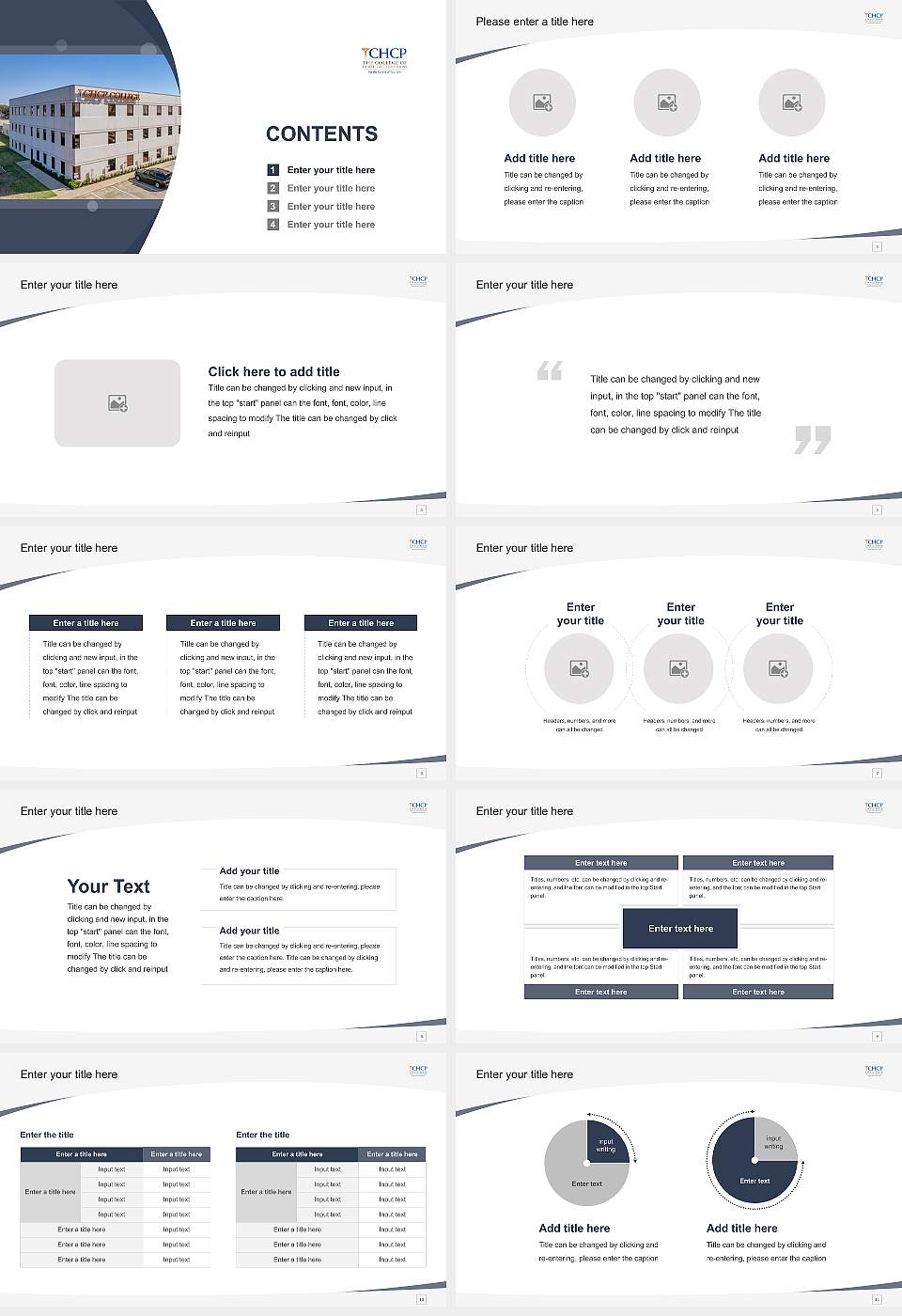 The College of Health Care Professions-Austin Course/Courseware Creation PPT Template16:9 ratio PPT effect preview image2
