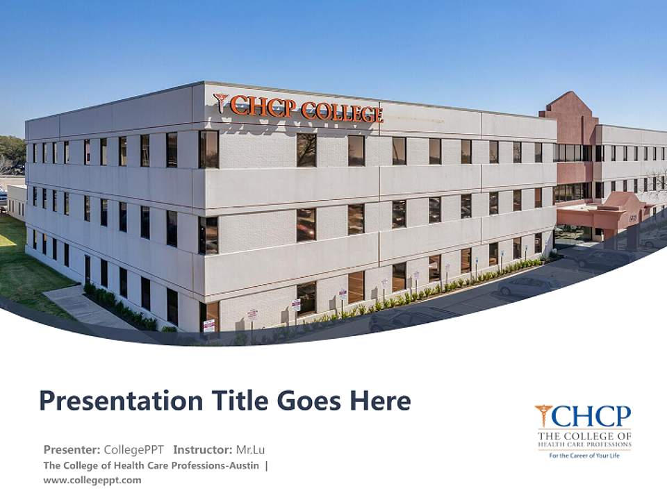 The College of Health Care Professions-Austin Course/Courseware Creation PPT Template4:3 ratio PPT effect preview image5