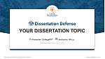 Texas Southmost College Graduation Thesis Defense PPT Template