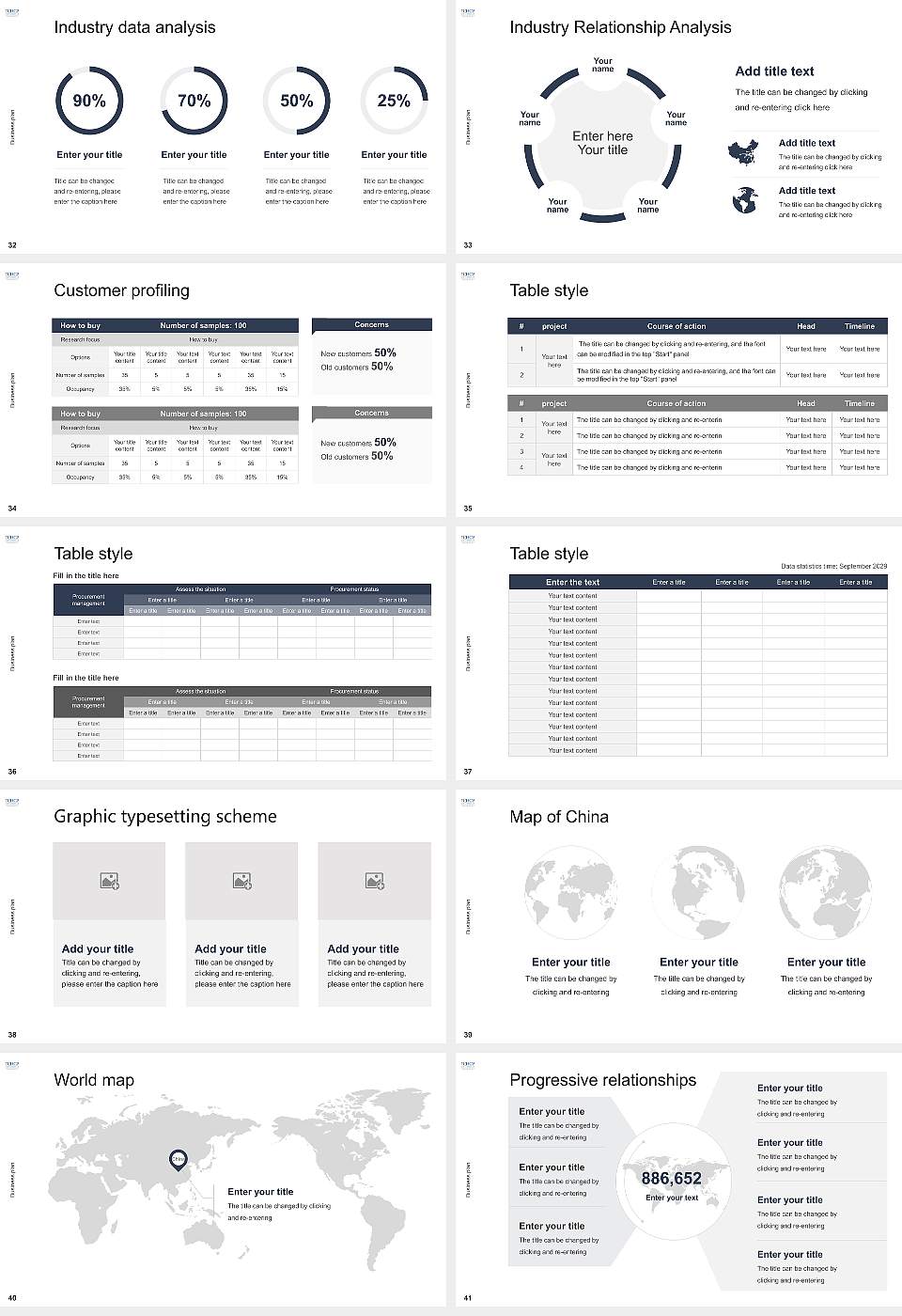 The College of Health Care Professions-Fort Worth Competition/Entrepreneurship Contest PPT Template16:9 ratio PPT effect preview image5