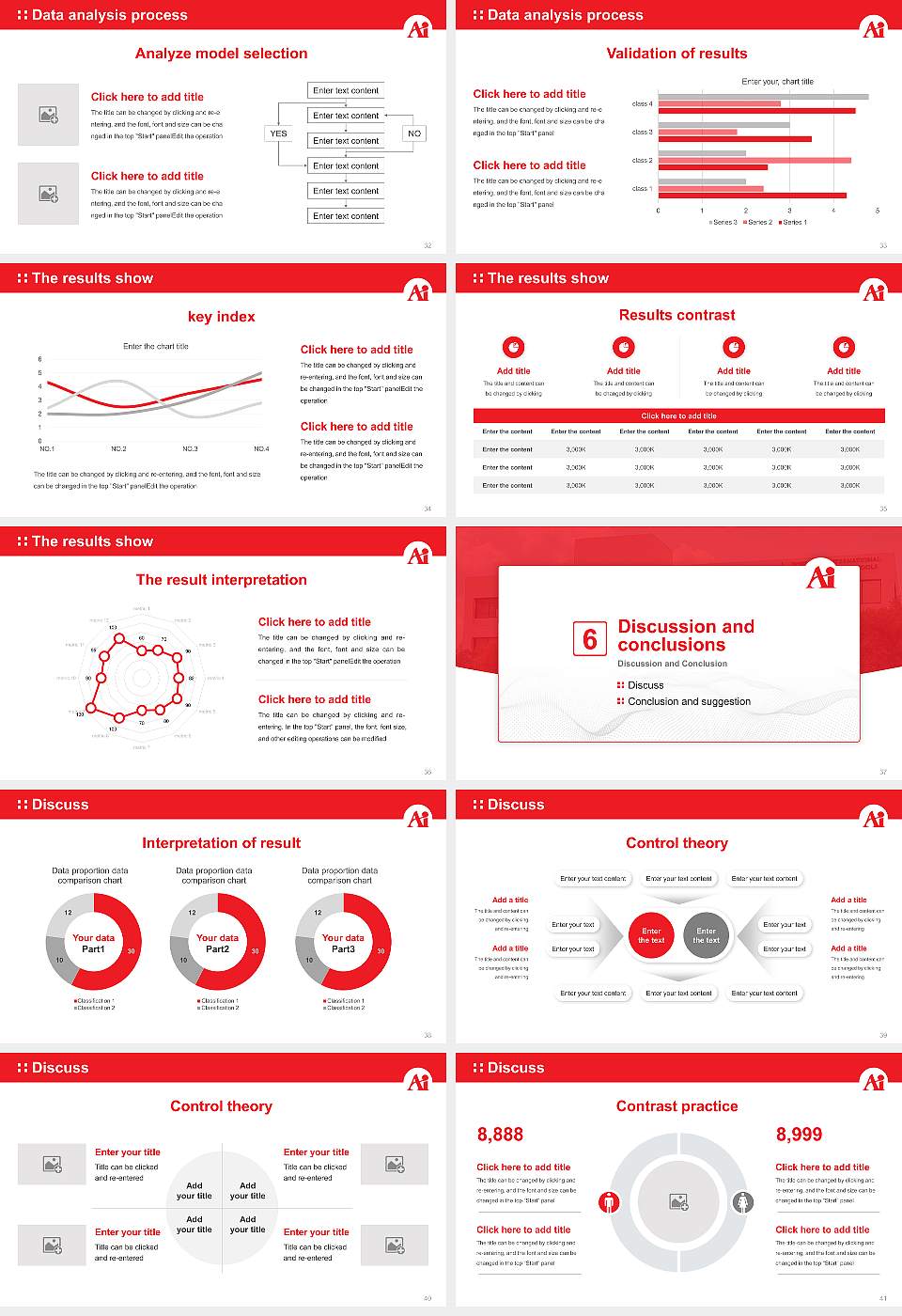 The Art Institute of San Antonio Graduation Thesis Defense PPT Template16:9 ratio PPT effect preview image5