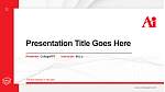 The Art Institute of Houston Thesis Proposal/Graduation Defense PPT Template