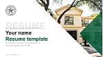 Texas Health and Science University-Austin Resume PPT Template