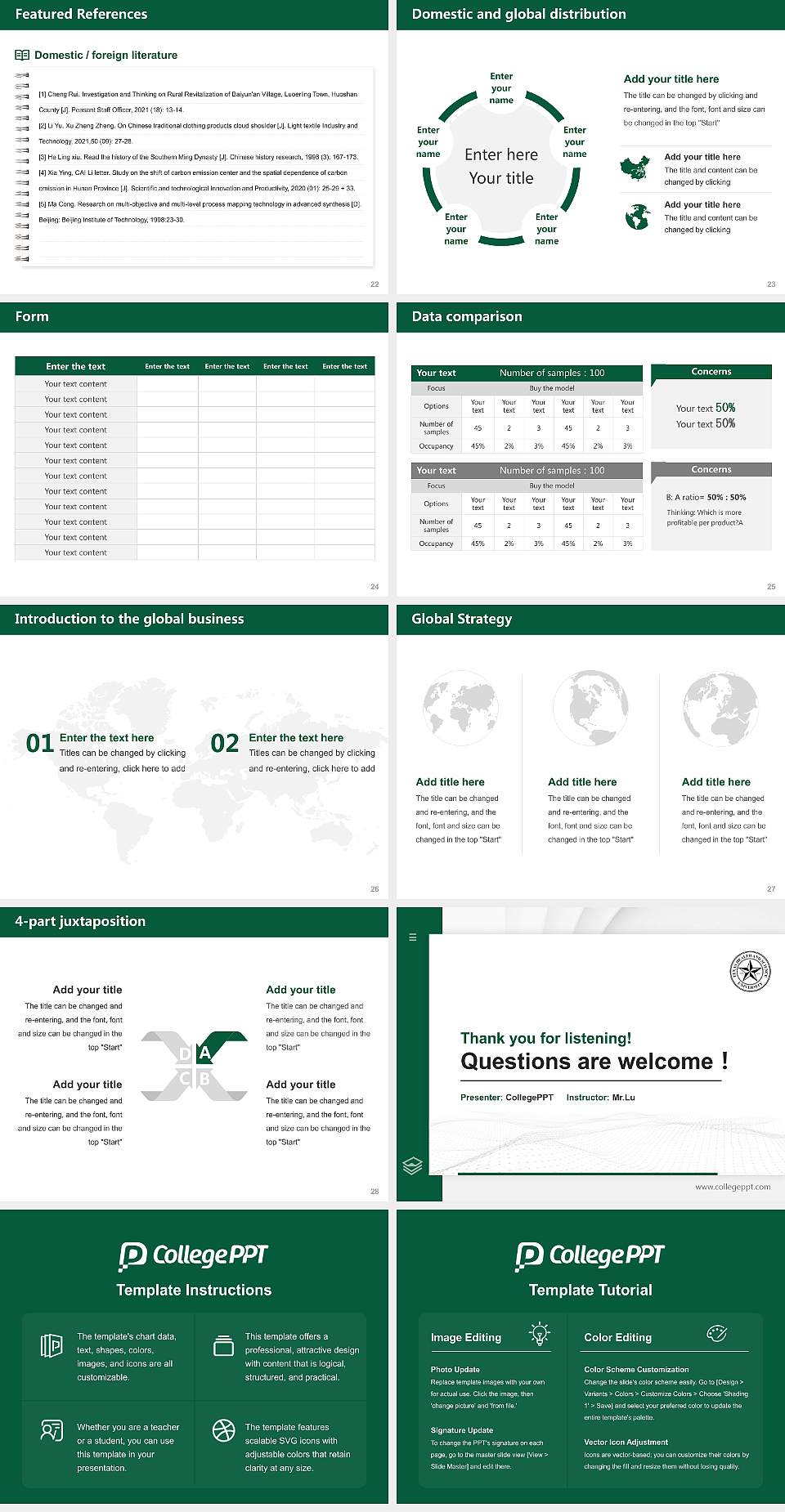 Texas Health and Science University – San Antonio Thesis Proposal/Graduation Defense PPT Template4:3 ratio PPT effect preview image4