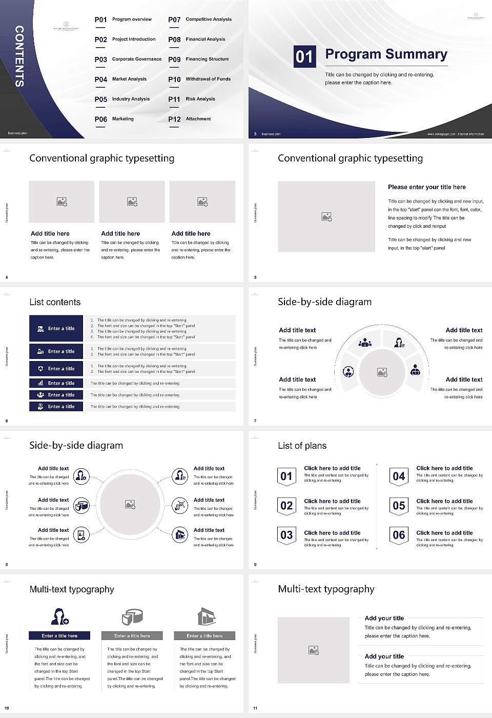 General Theological Seminary Competition/Entrepreneurship Contest PPT Template16:9 ratio PPT effect preview image2