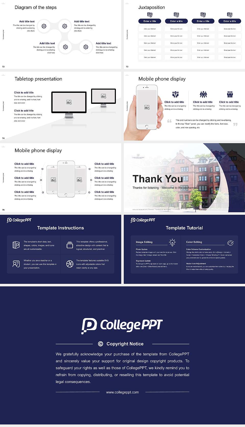 General Theological Seminary Competition/Entrepreneurship Contest PPT Template16:9 ratio PPT effect preview image9