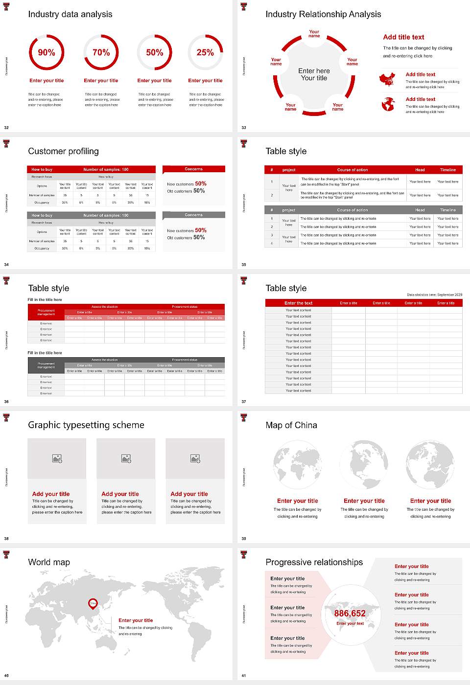 Texas Tech University Health Sciences Center-El Paso Competition/Entrepreneurship Contest PPT Template16:9 ratio PPT effect preview image5