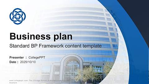 The Chicago School of Professional Psychology at Anaheim Competition/Entrepreneurship Contest PPT Template
