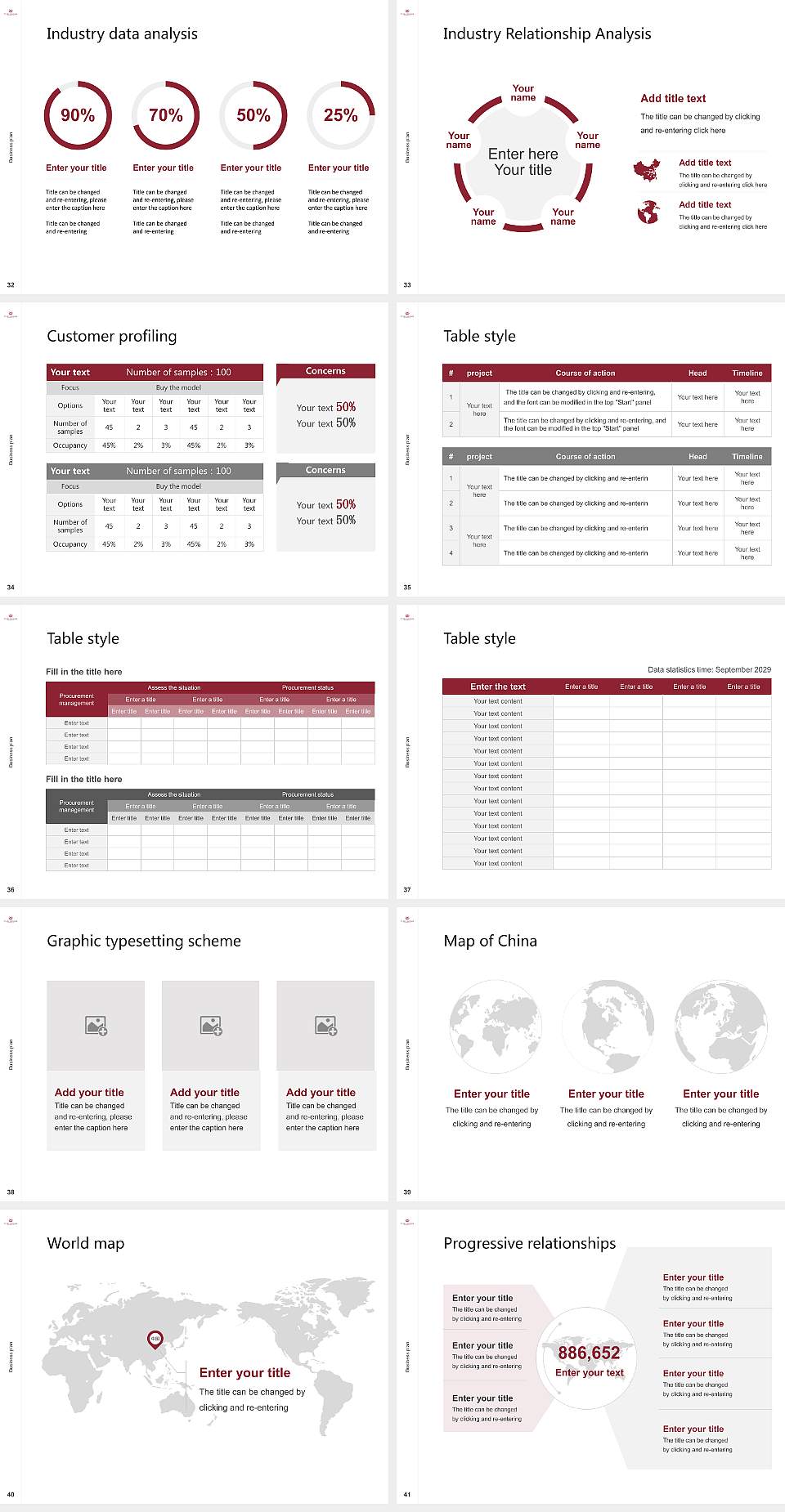 Texas Woman’S University Competition/Entrepreneurship Contest PPT Template4:3 ratio PPT effect preview image5
