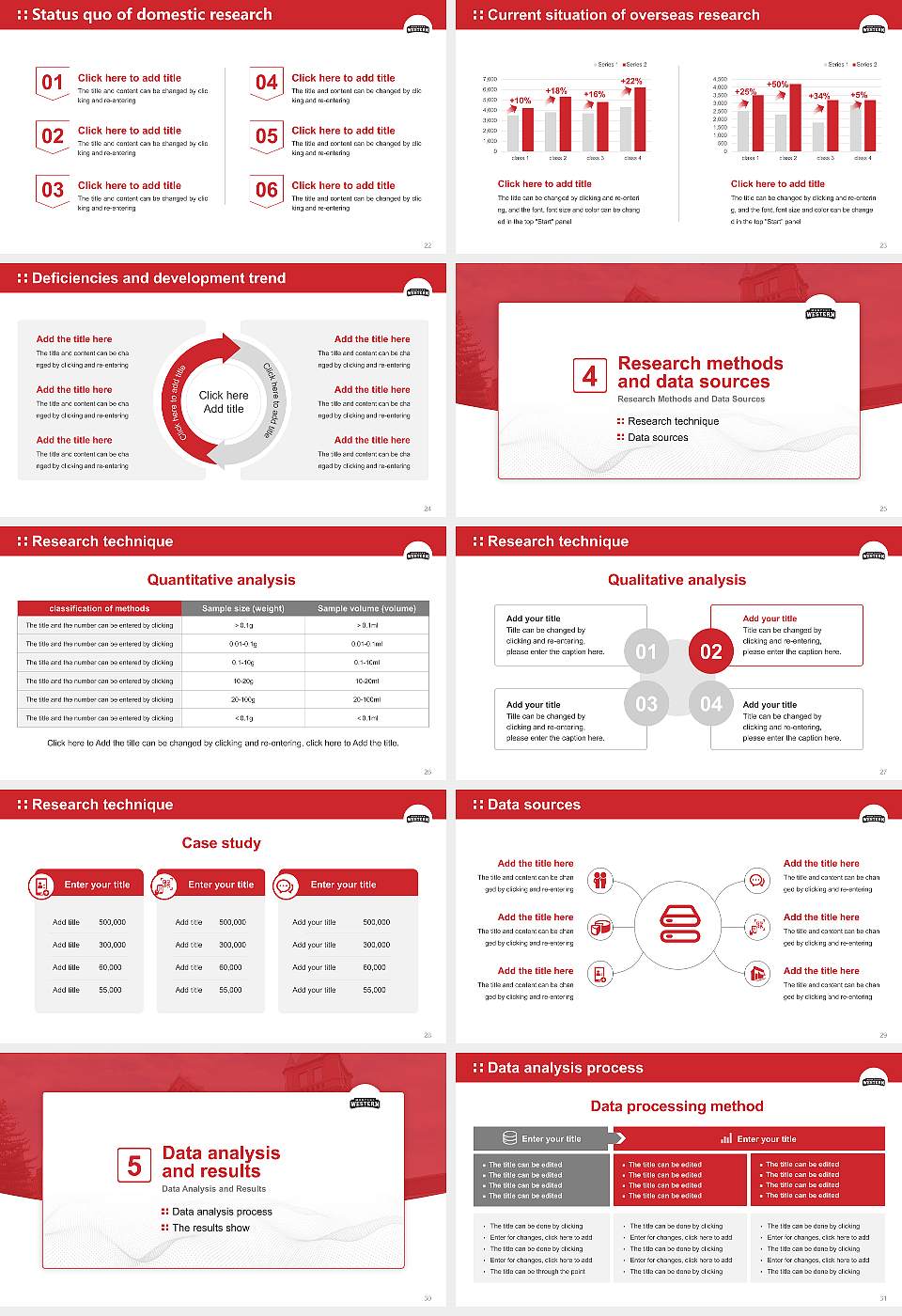 University of Montana-Western Graduation Thesis Defense PPT Template16:9 ratio PPT effect preview image4