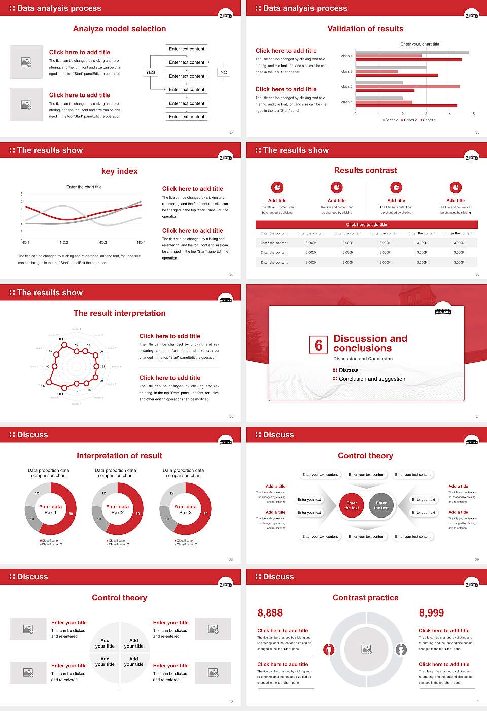 University of Montana-Western Graduation Thesis Defense PPT Template16:9 ratio PPT effect preview image5