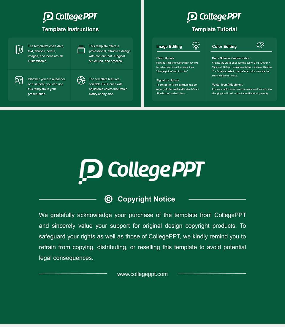 Texas Health and Science University – San Antonio Course/Courseware Creation PPT Template4:3 ratio PPT effect preview image5