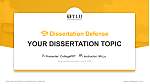 Texas Lutheran University Graduation Thesis Defense PPT Template
