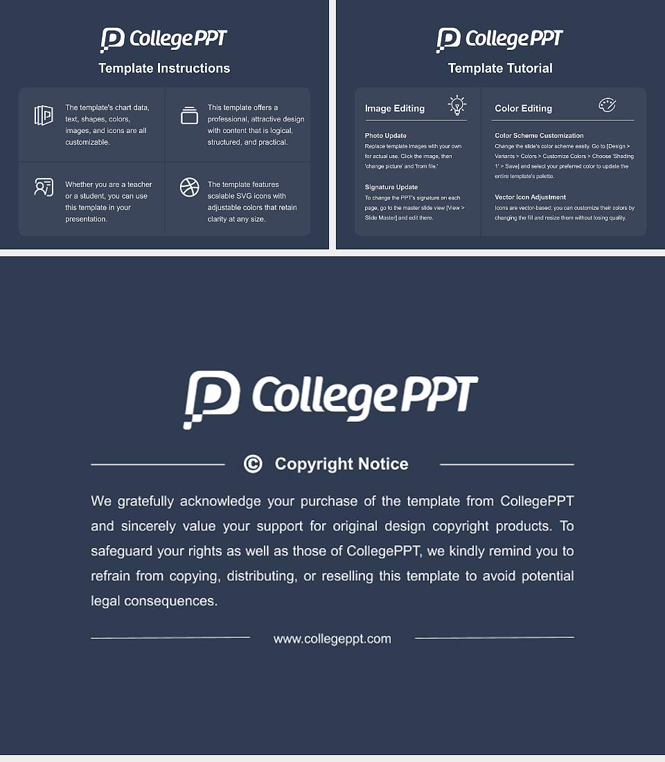 The College of Health Care Professions-Dallas Course/Courseware Creation PPT Template4:3 ratio PPT effect preview image5