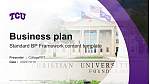 Texas Christian University Competition/Entrepreneurship Contest PPT Template