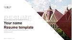 Texas State University Resume PPT Template