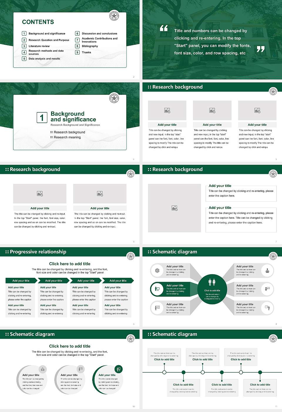 Texas Health and Science University-Austin Graduation Thesis Defense PPT Template16:9 ratio PPT effect preview image2