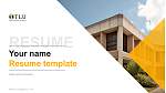 Texas Lutheran University Resume PPT Template
